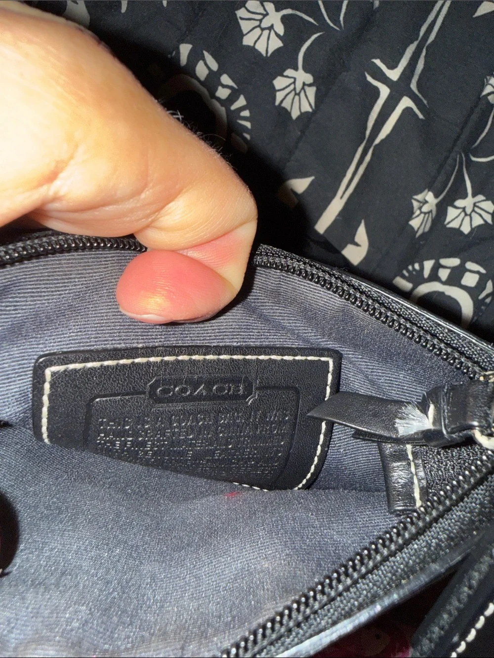 Coach Black Crossbody Bag with Card Holder